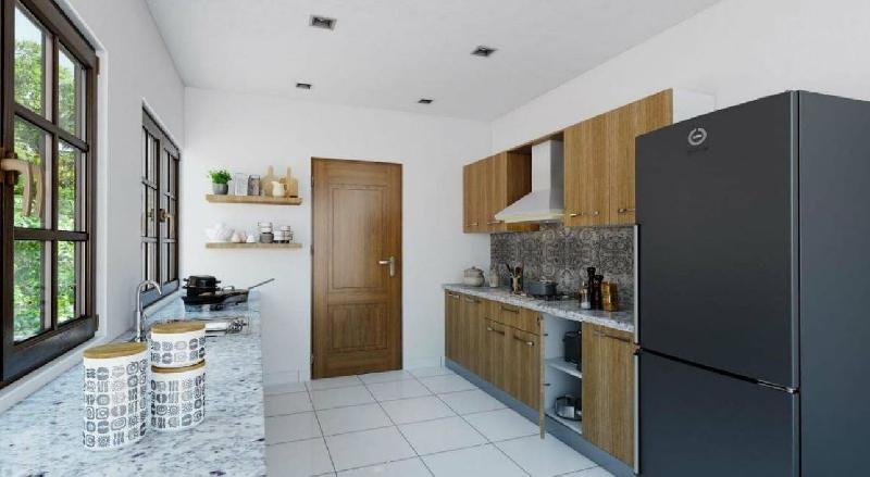 3D Kitchen Interior Designing 01