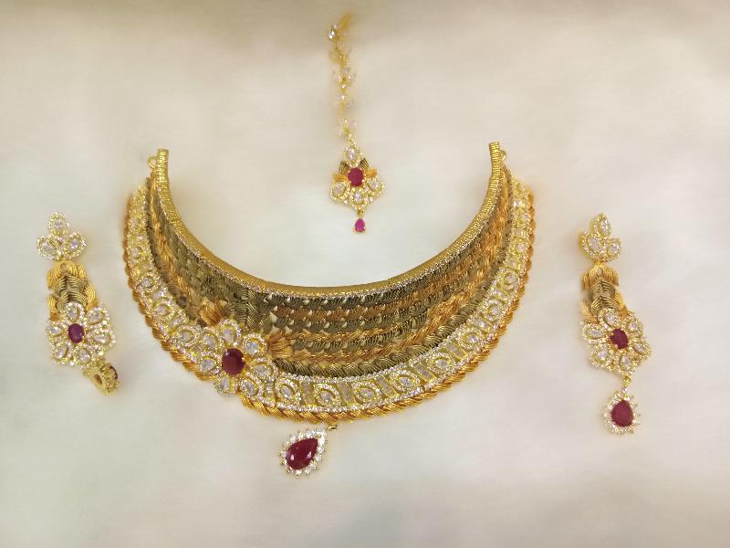 American Diamond Necklace Set 10