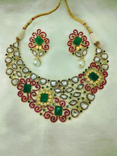 Kundan Necklace Set 03