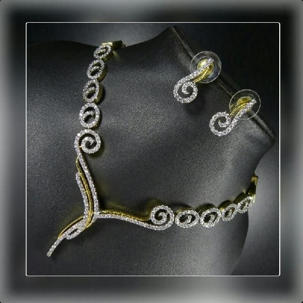 Diamond Necklace Set 03