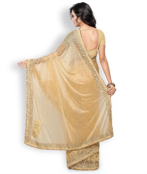 Designer Saree (Back View)