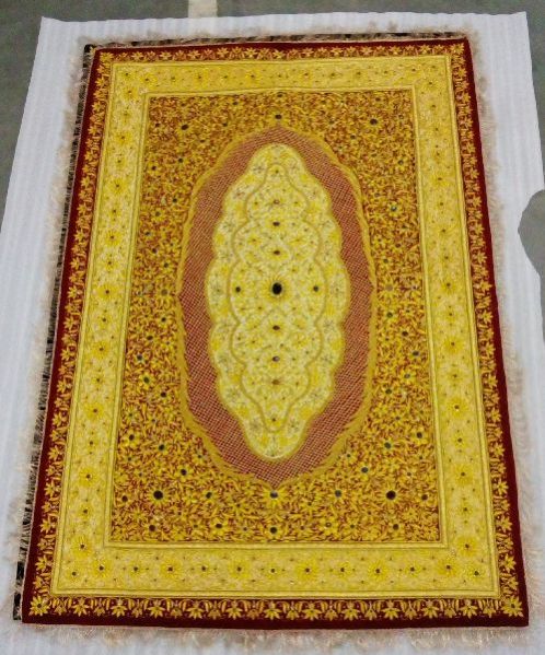Hand Embroidered Jewel Carpet 12