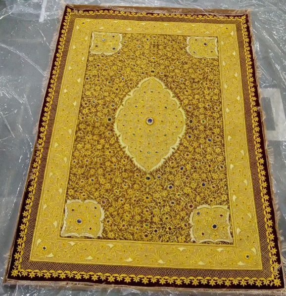 Wall Hanging Zari Carpet 03