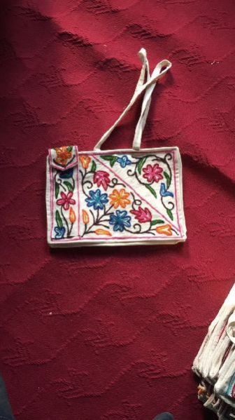 Handmade Embroidered Suede Cotton Bags 08