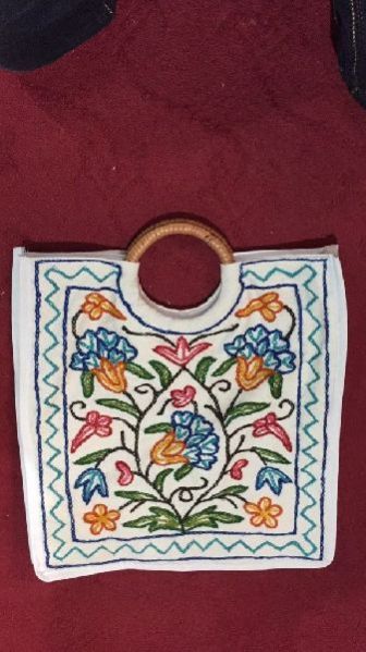 Handmade Embroidered Suede Cotton Bags 15