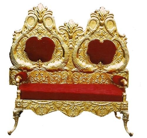 Brass Wedding Sofa 01