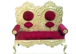 Brass Wedding Sofa 03