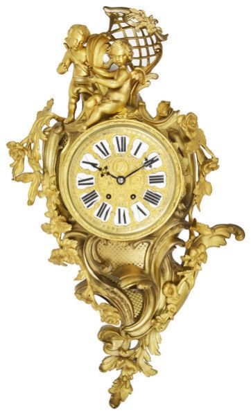 Designer Brass Wall Clock 01
