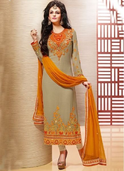 Kalamkari Churidar Suit 02