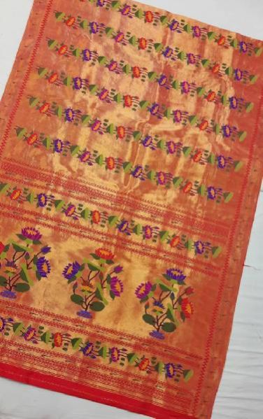 Brocade Semi Paithani Saree 03