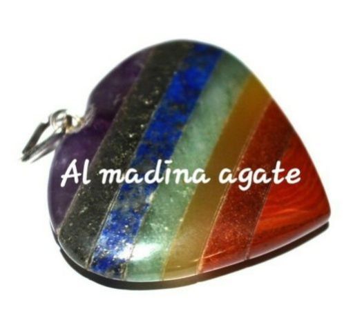 7- Chakara Gemstone Pendant