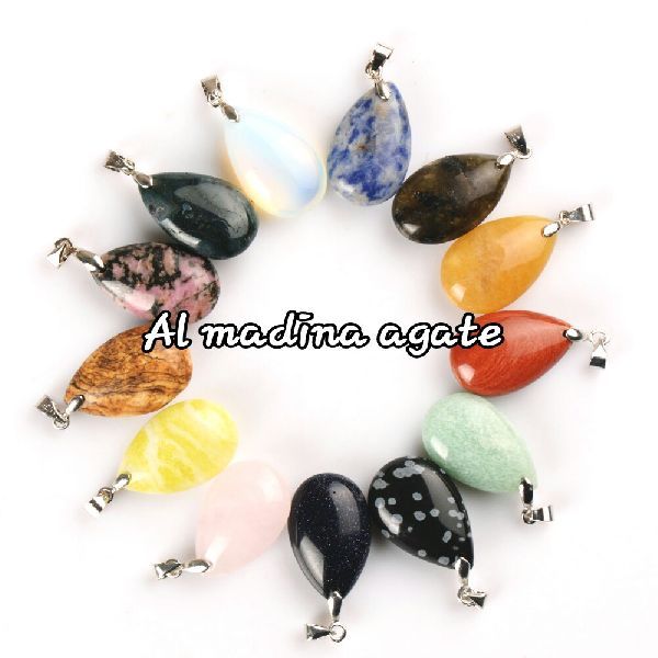Agate Pendants 01