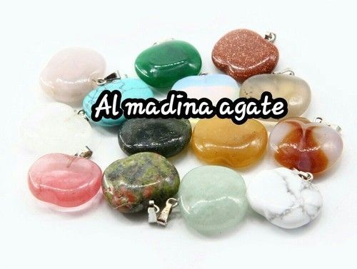 Apple Gemstone Pendant