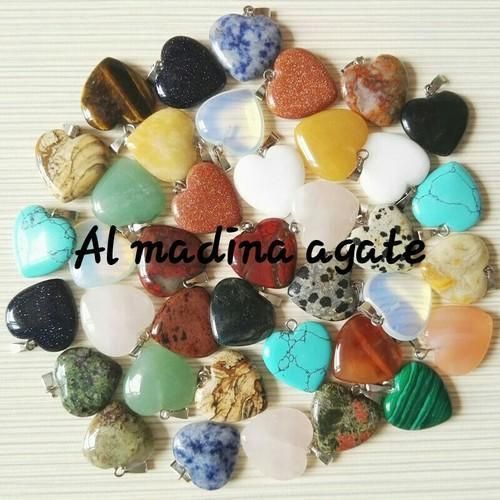 Heart Gemstone Pendant