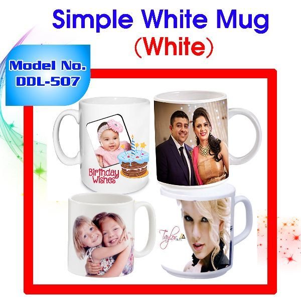 Simple White Mug