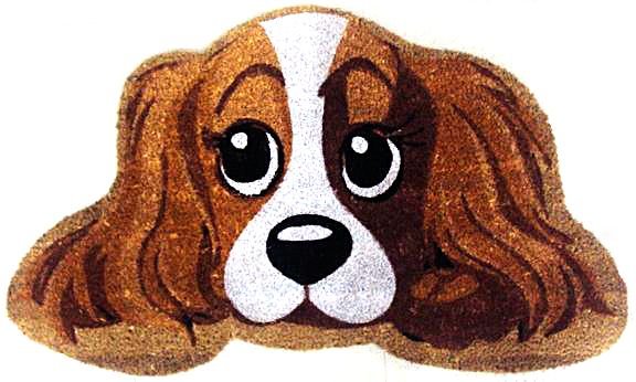 PVC Tufted Coir Shaped Mat (LE-1850)