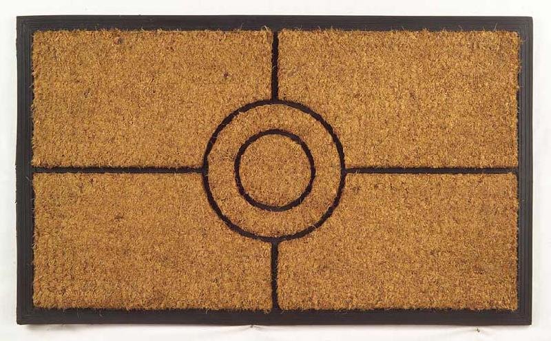 Rubber Moulded Coir Brush Door Mat 13