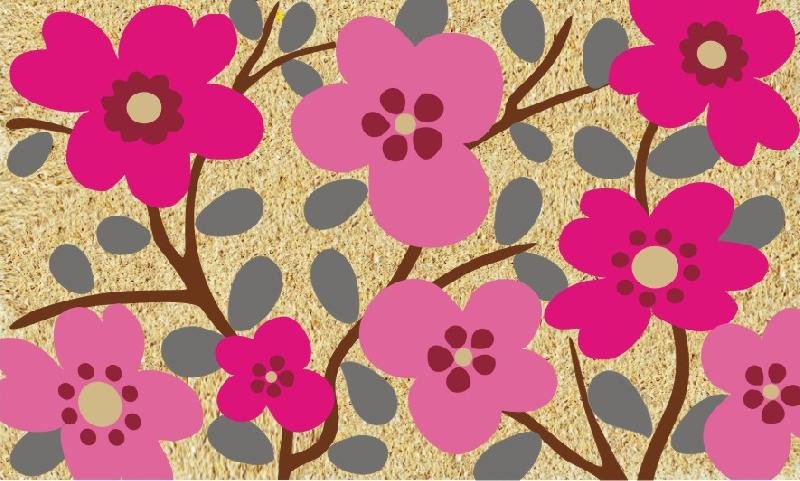 Vinyl Backed Coir Door Mat 02