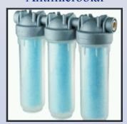 Antimicrobial Liquid Filter Housing