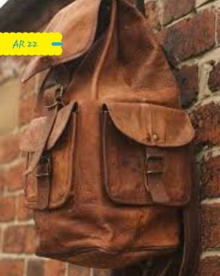 AR 22 Leather College Bag