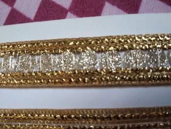 Glitter Golden Saree Laces 06