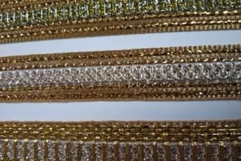 Glitter Golden Saree Laces 08