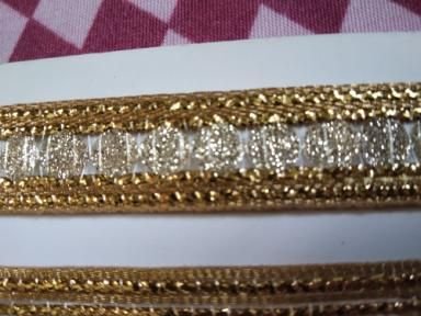 Glitter Golden Suit Laces 02