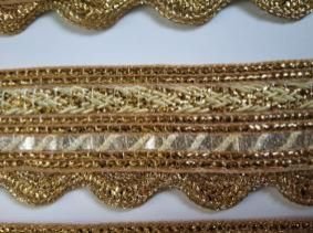 Golden Border Saree Laces 05