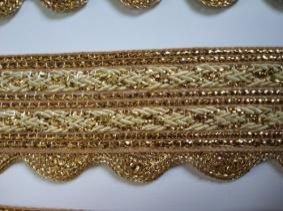 Golden Border Saree Laces 06
