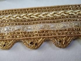 Golden Border Saree Laces 08