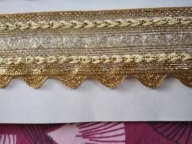 Golden Border Saree Laces 12