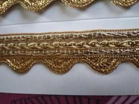Golden Border Saree Laces 13