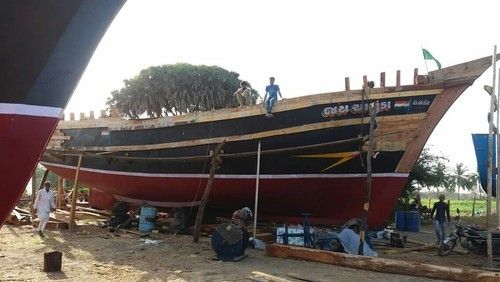 Fiber Fishing Boat 01