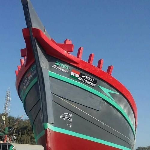 Fiber Fishing Boat 02