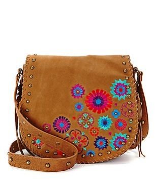 Tan Thread Work Sling Bag