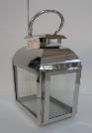 Stainless Steel & Glass Lantern (S28287-AF1)