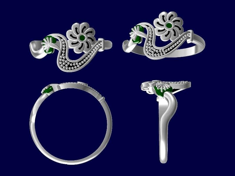 SBS 1002 Singapuri Toe Ring