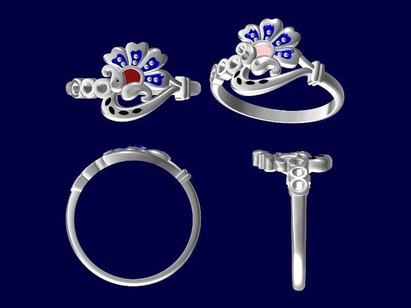 SBS 1003 Singapuri Toe Ring