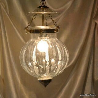 Glass Hanging Candle Holder 01