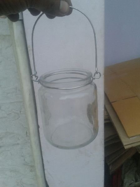 Glass Hanging Candle Holder 02