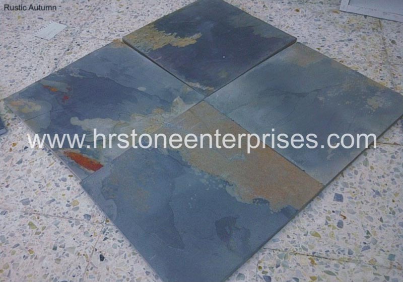 Rustic Autumn Slate Stone