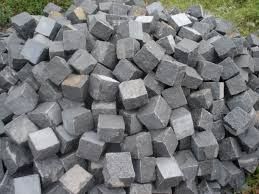 Grey Granite Cobbles