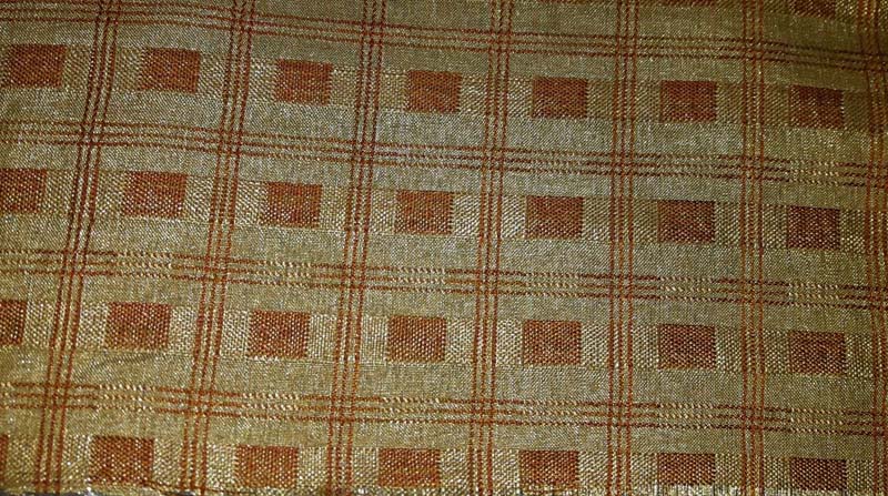 Earthy Brown Vintage Fabrics 06