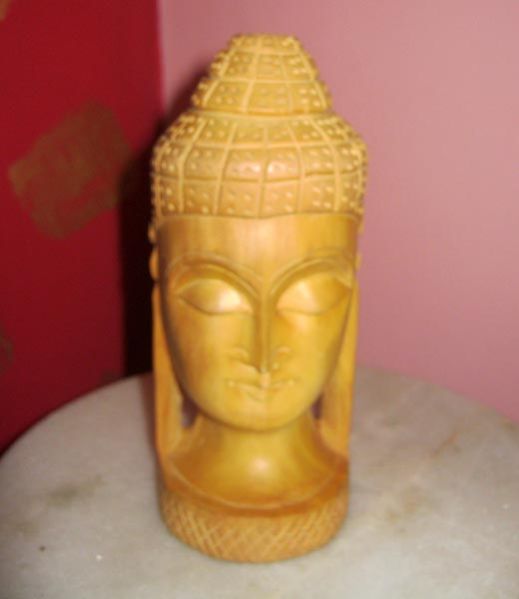 Wooden Buddha Statue (6 Inch)