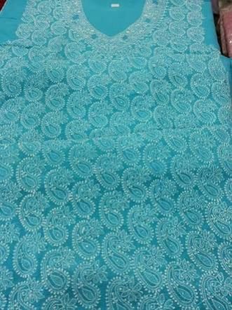 Lucknowi Chikan Suit 05