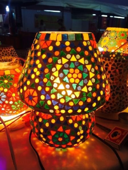 Mosaic Table Lamp 07