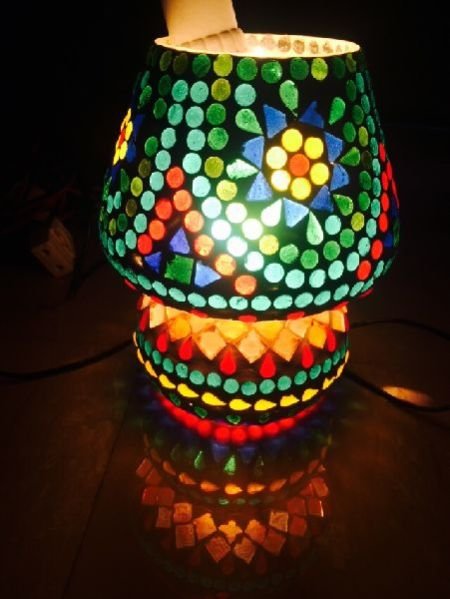 Mosaic Table Lamp 08