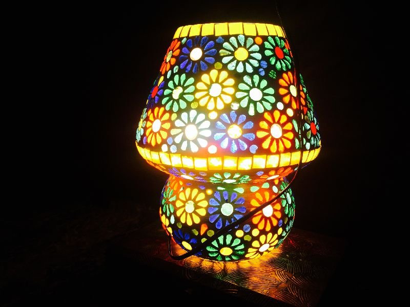 Mosaic Table Lamp 09