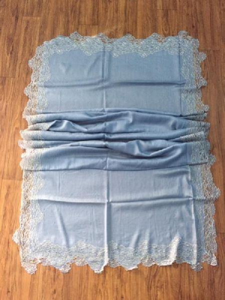 Australian Lace Fine Wool Stole 07