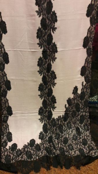 Australian Lace Fine Wool Stole 08